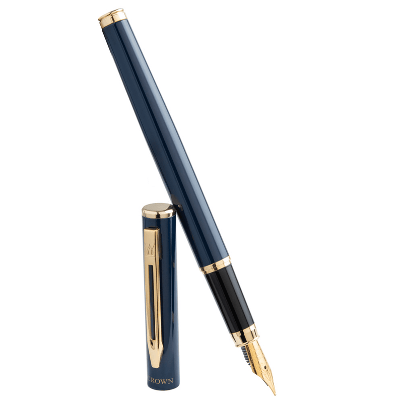 Caneta Crown Personalizada Metal Capricci Tinteiro