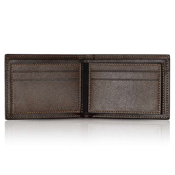Carteira Crown Alaska Marrom
