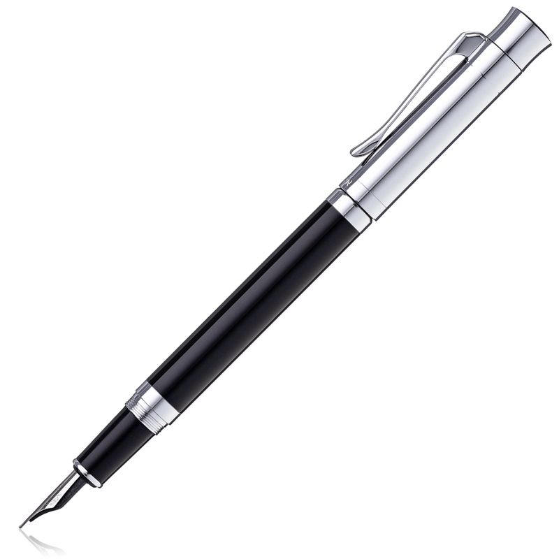 Caneta Crown Personalizada Metal Jazz Tinteiro Preta