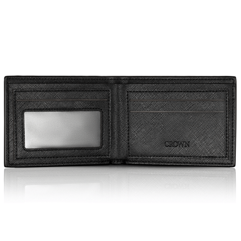 Carteira Crown Utah Preta