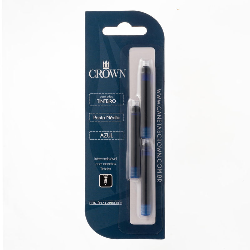 CARGA CARTUCHO TINTEIRO CROWN TINTEIRO | CA32005