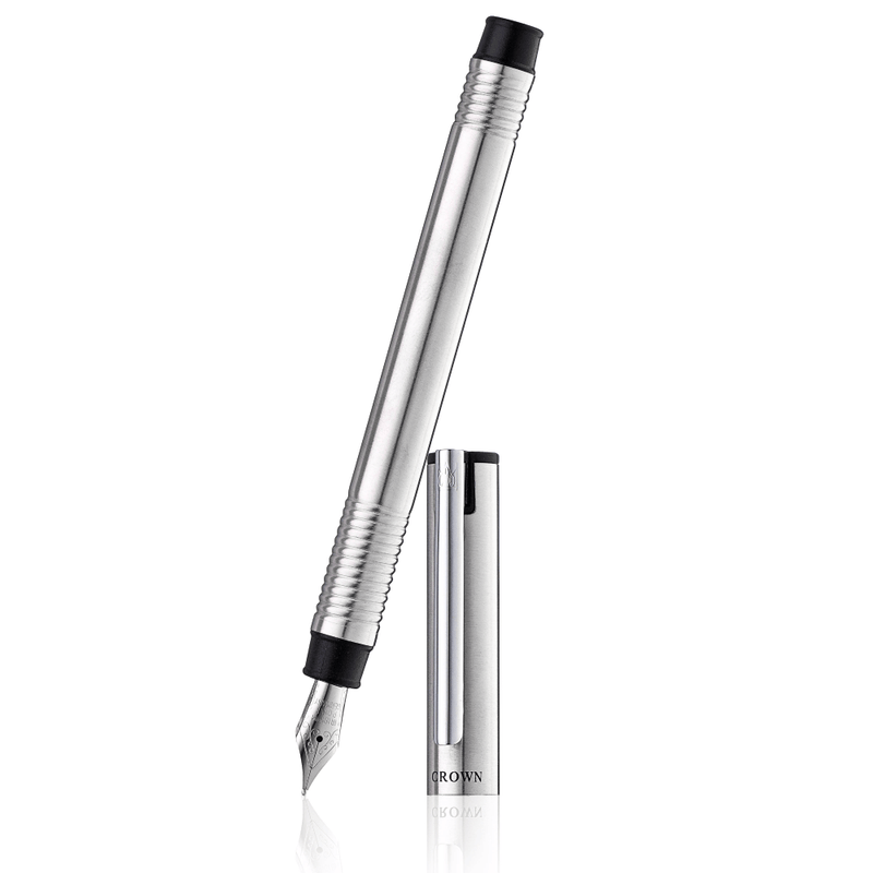 Canetas Crown Personalizada Iron Tinteiro