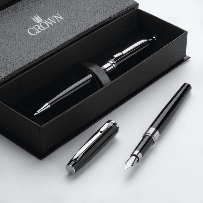 Kit Barcelona Esfero + Tinteiro - Preta