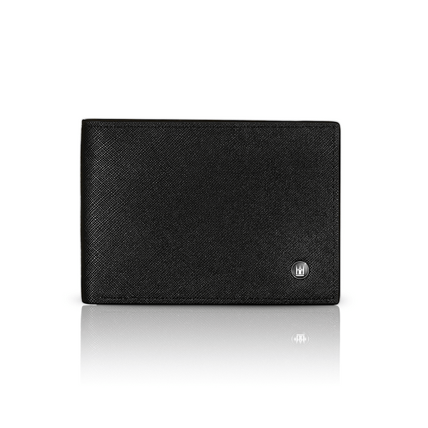 Carteira Crown Utah Preta