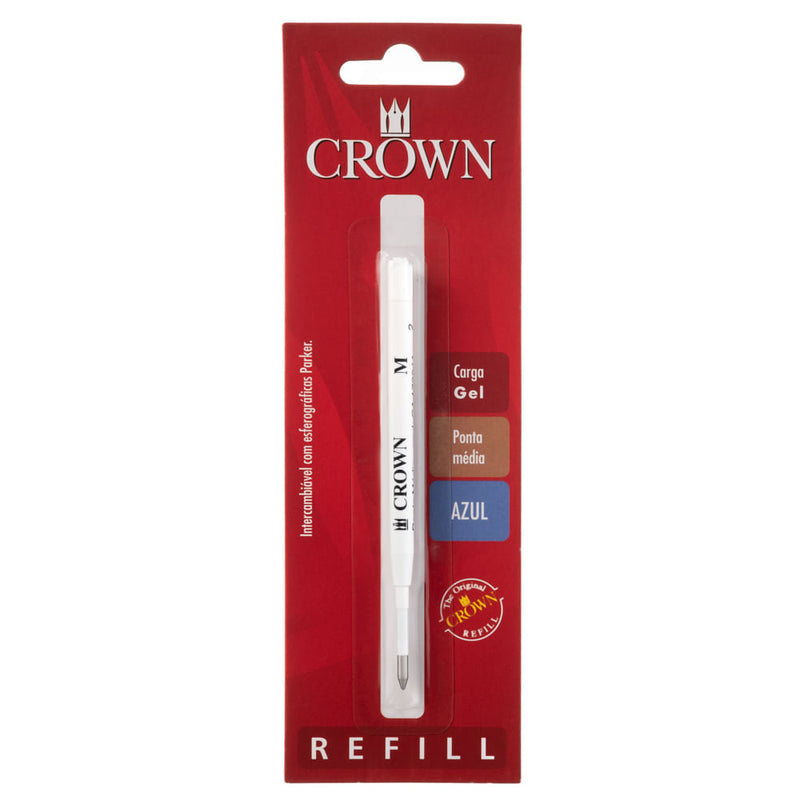 CARGA CROWN ESFEROGRAFICA GEL TIPO PARKER | CA17004
