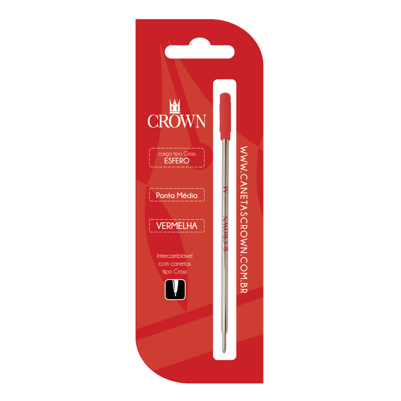 CARGA CROWN ESFEROGRAFICA TIPO CROSS | CA12009