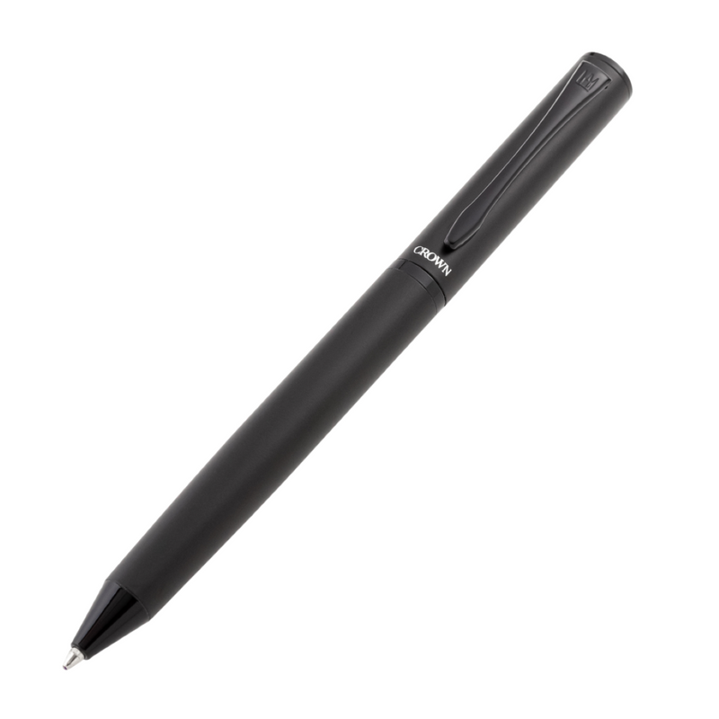 Caneta Crown Personalizada Black Sênior Esferográfica